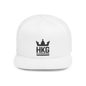 HKG Flat Bill Snapback Cap